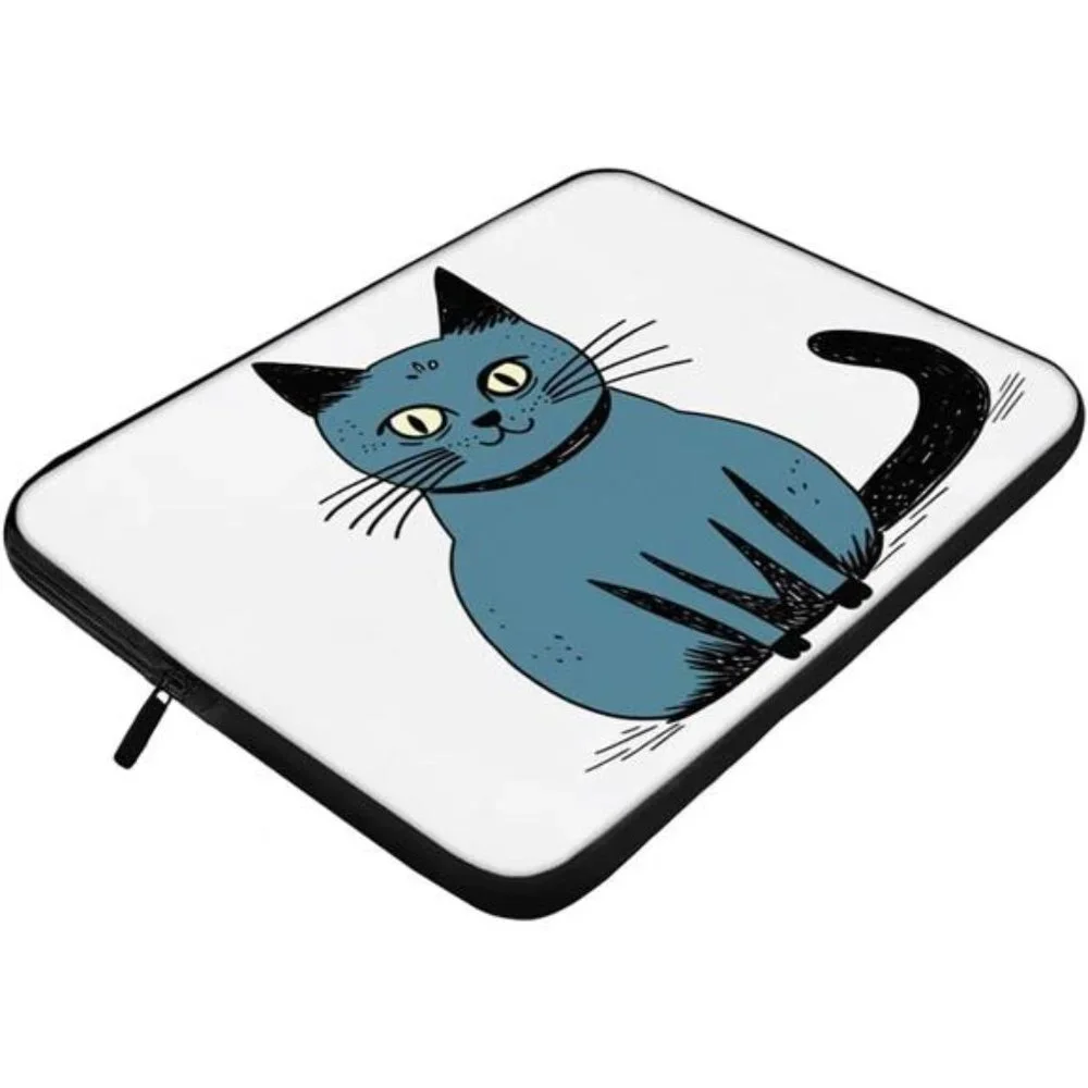 Cat Doodle Art Mac Book Pro 14